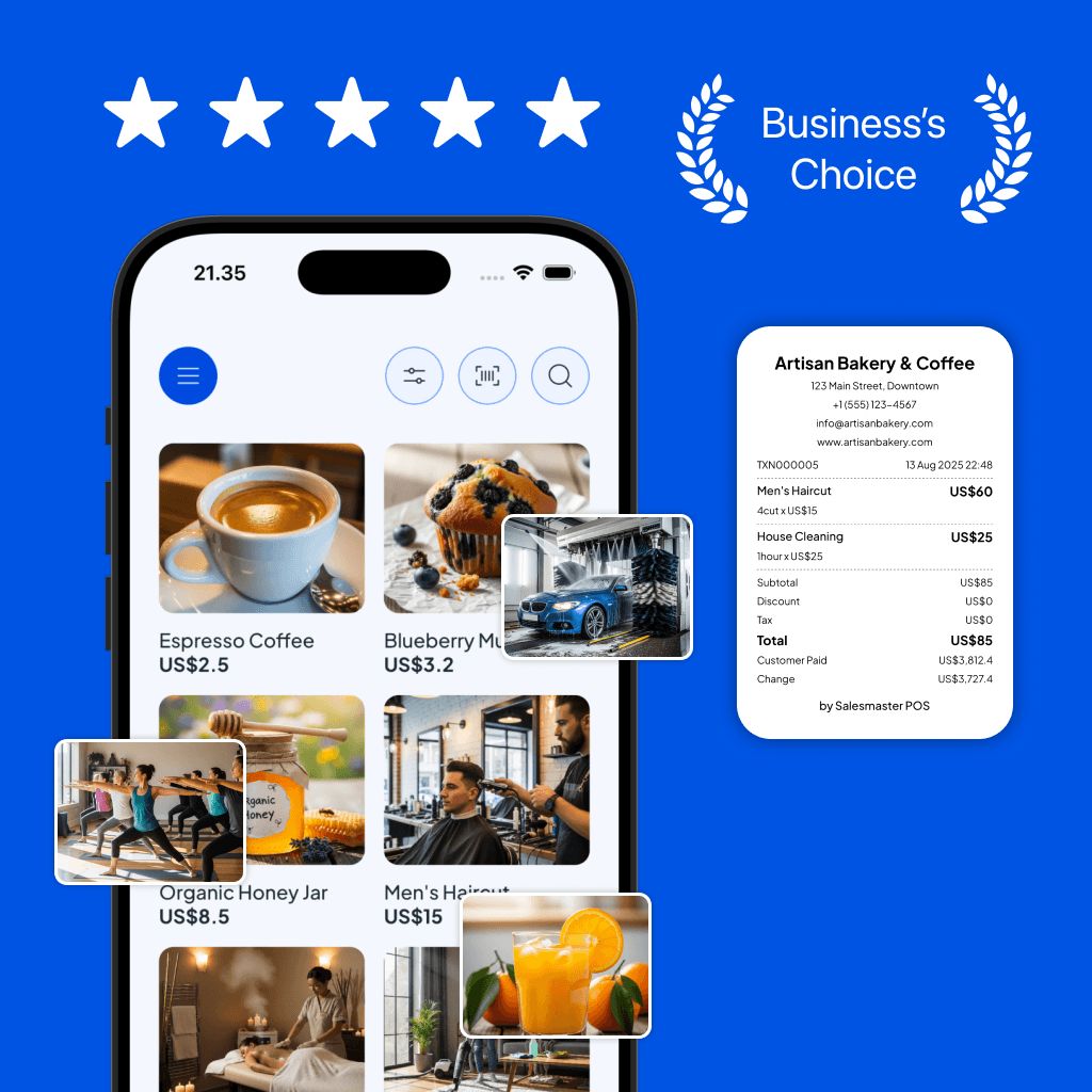 Salesmaster App Interface